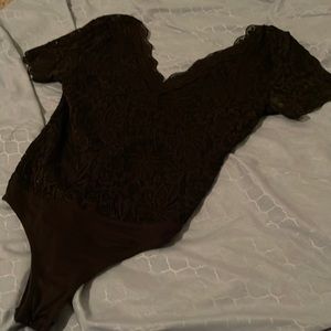 Lacy bodysuit
